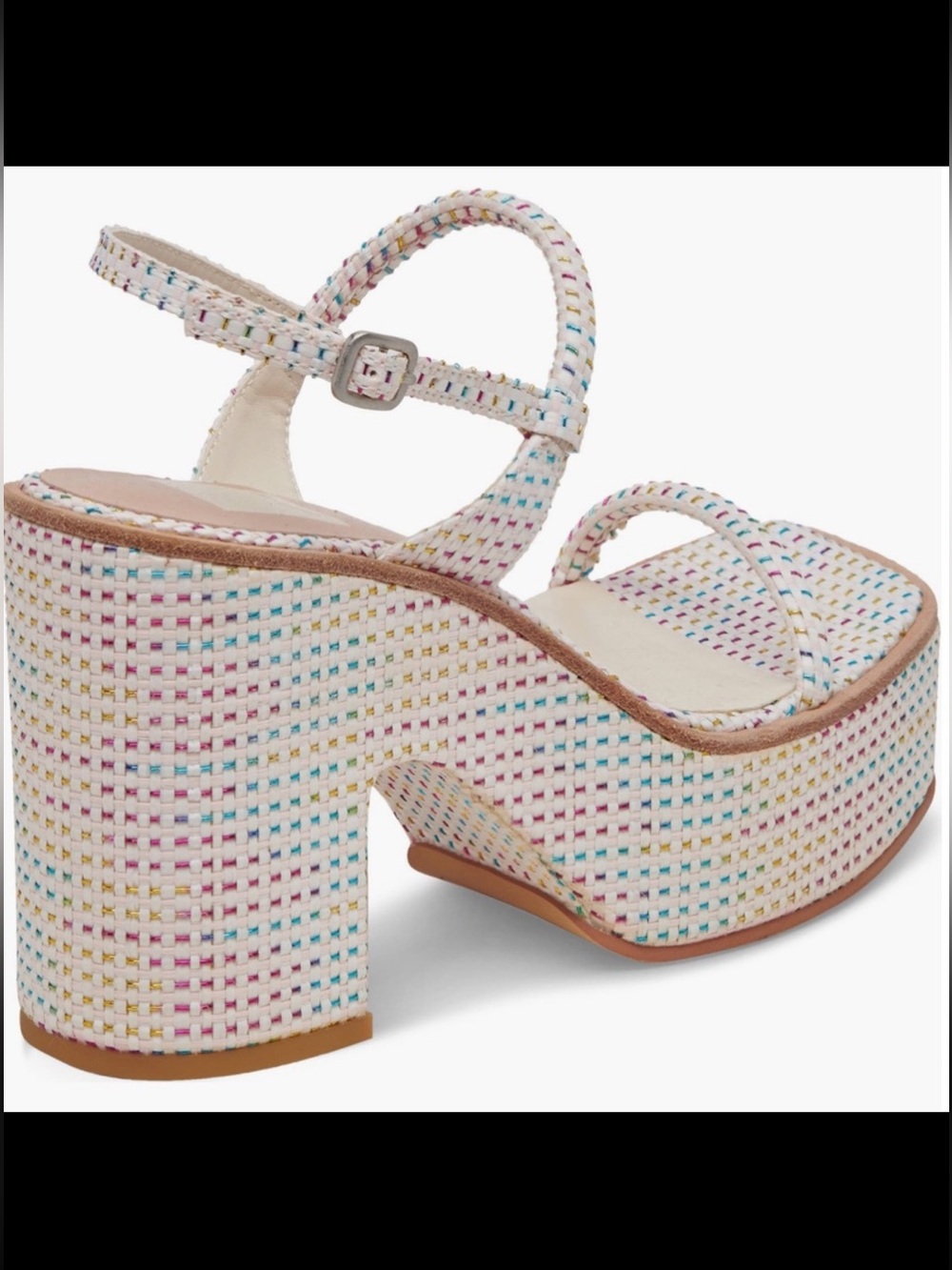 Dolce Vita Multicolor Platform Sandals NWT  🆕